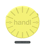 Yellow — Illustration of the colour, not a photograph of a printed part.