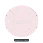 Milky Pink — Illustration of the colour, not a photograph of a printed part.